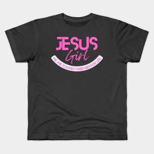 Jesus girl// lover of jesus Kids T-Shirt